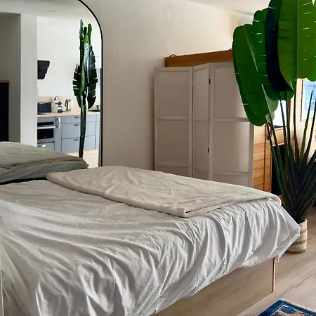 Luxuria - Heliopolis C - Sauna Infrarouge - Clim - Parking - Village Naturiste - Vue - Histoire De Cles Apartman