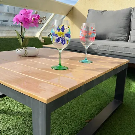 Apartman Luxuria - Heliopolis C - Sauna Infrarouge - Clim - Parking - Village Naturiste - Vue - Histoire De Cles Agde